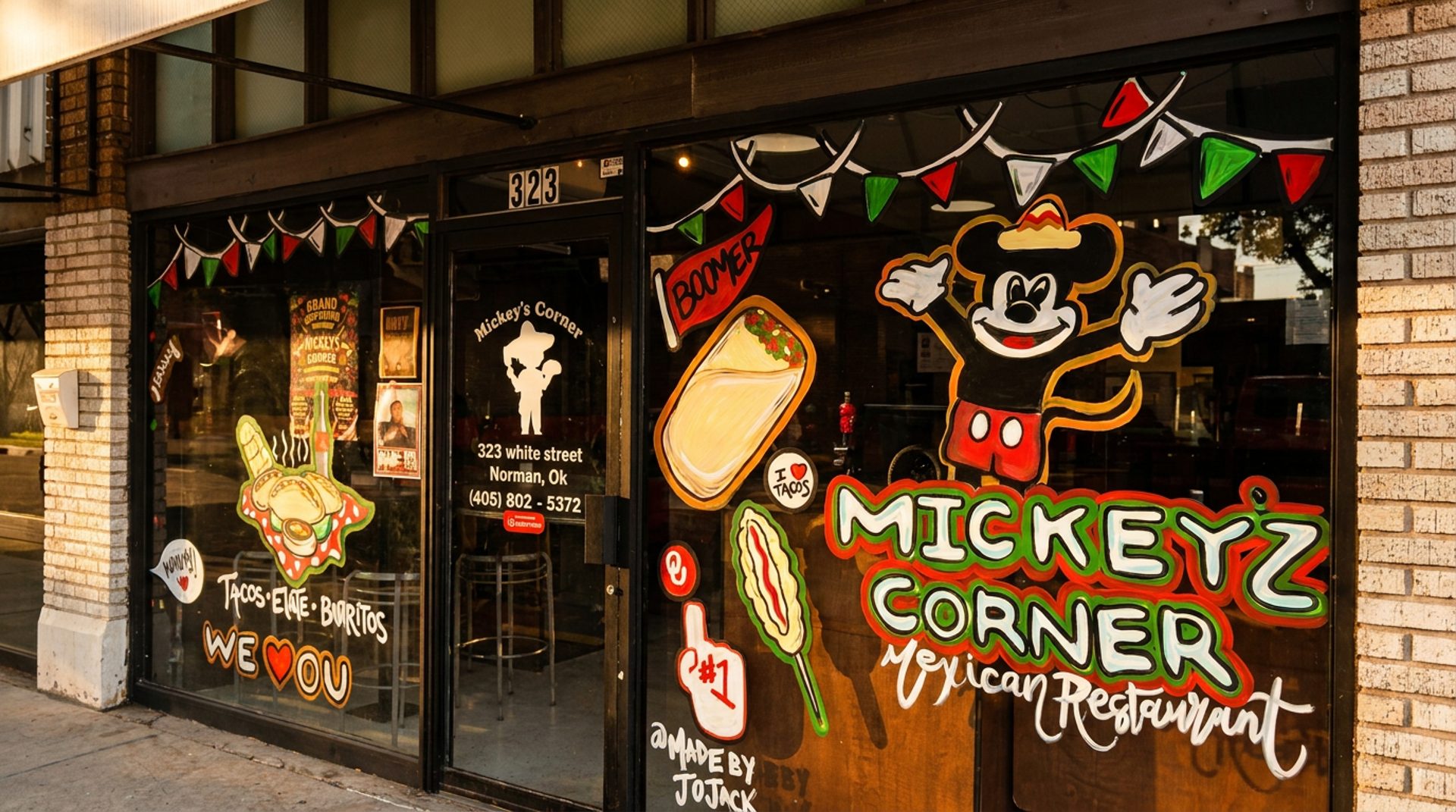 Norman's corner taco spot
